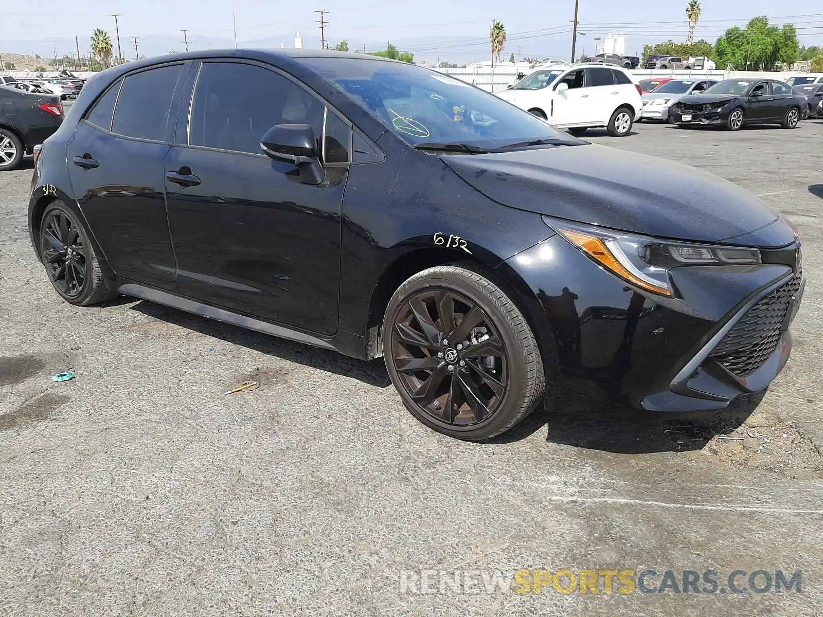 1 Photograph of a damaged car JTND4MBE6M3129916 TOYOTA COROLLA 2021