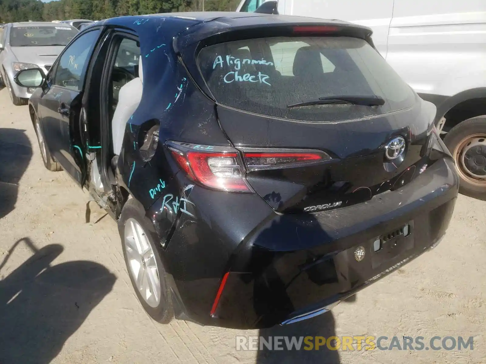 3 Photograph of a damaged car JTND4MBE6M3140561 TOYOTA COROLLA 2021