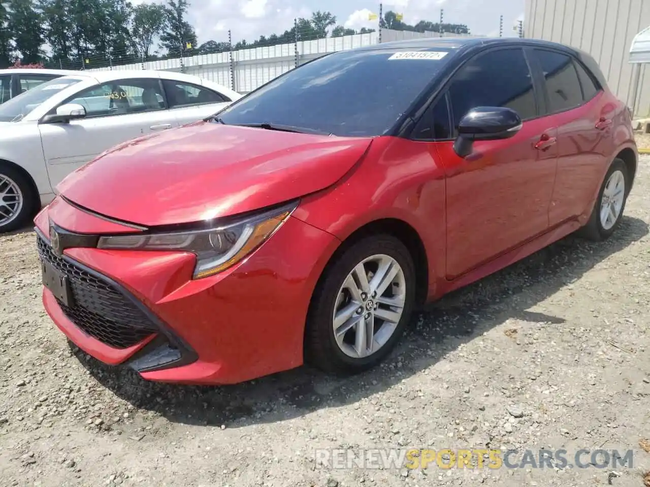 2 Photograph of a damaged car JTND4MBE7M3107360 TOYOTA COROLLA 2021