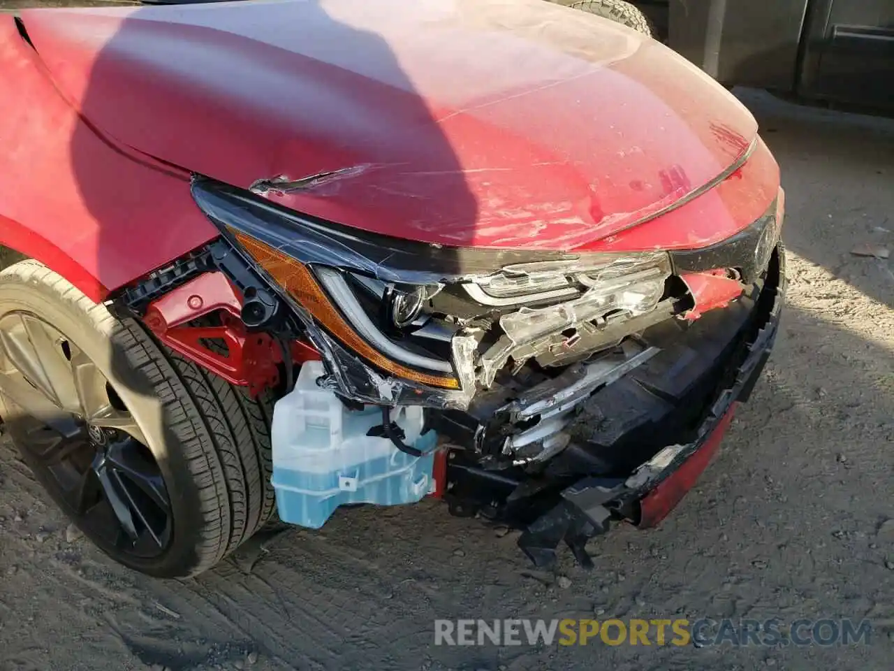 9 Photograph of a damaged car JTND4MBE7M3107522 TOYOTA COROLLA 2021