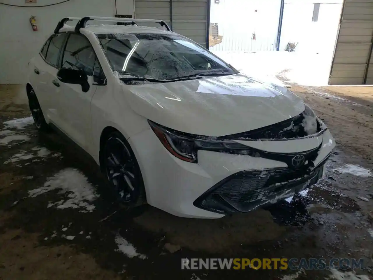 1 Photograph of a damaged car JTND4MBE7M3114888 TOYOTA COROLLA 2021