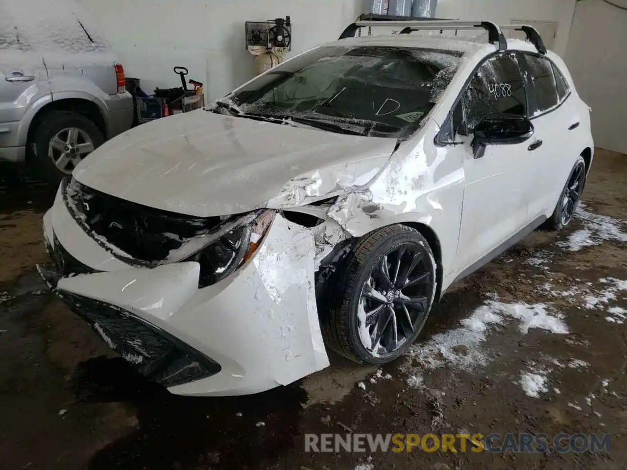 2 Photograph of a damaged car JTND4MBE7M3114888 TOYOTA COROLLA 2021