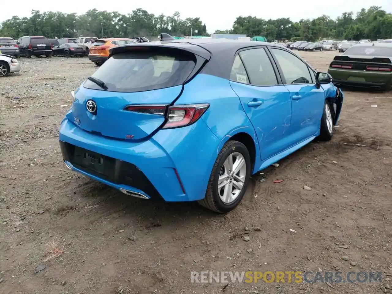 4 Photograph of a damaged car JTND4MBE7M3127396 TOYOTA COROLLA 2021