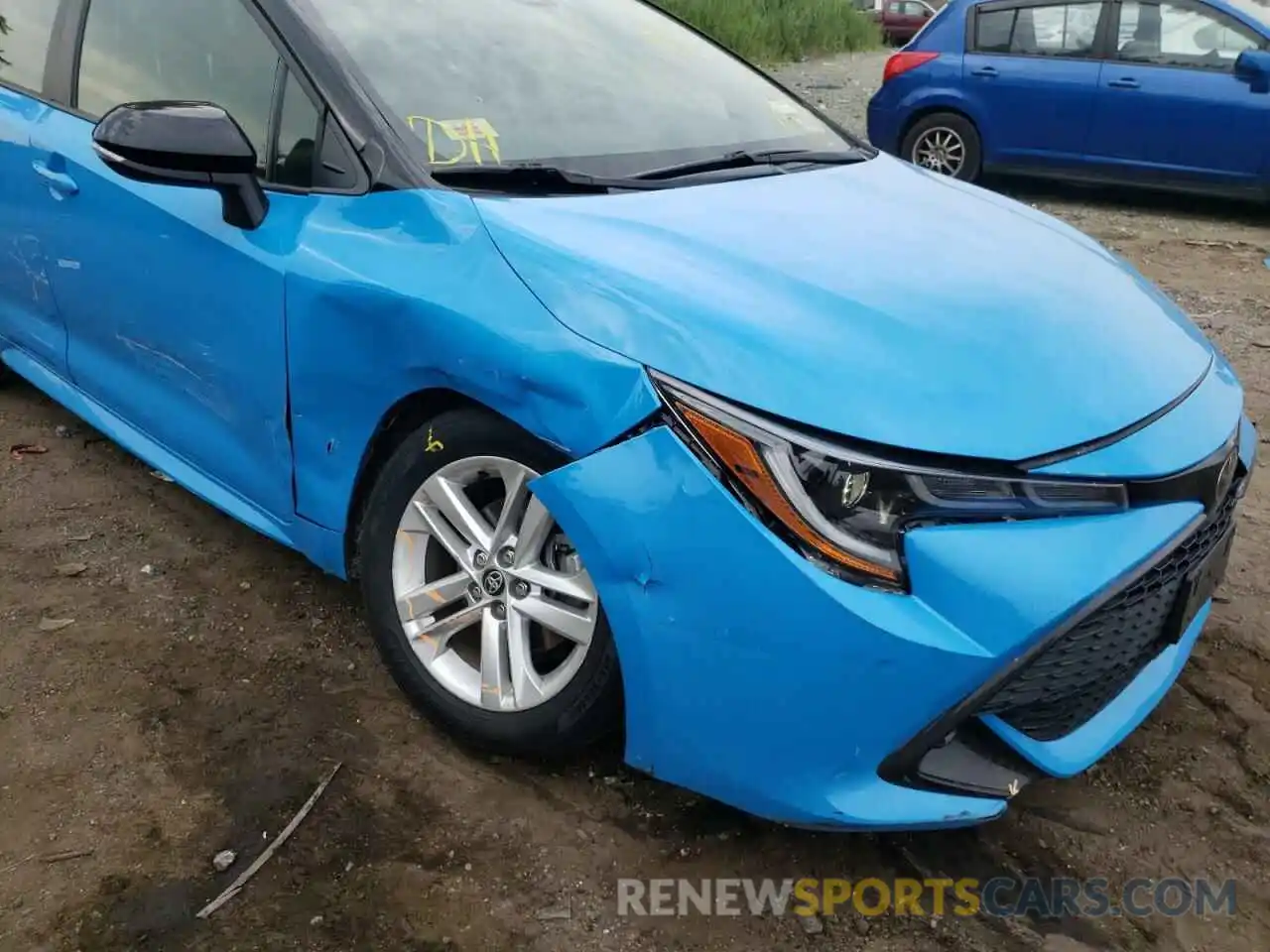 9 Photograph of a damaged car JTND4MBE7M3127396 TOYOTA COROLLA 2021