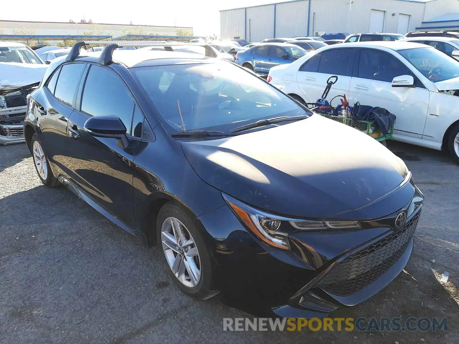 1 Photograph of a damaged car JTND4MBE7M3127589 TOYOTA COROLLA 2021