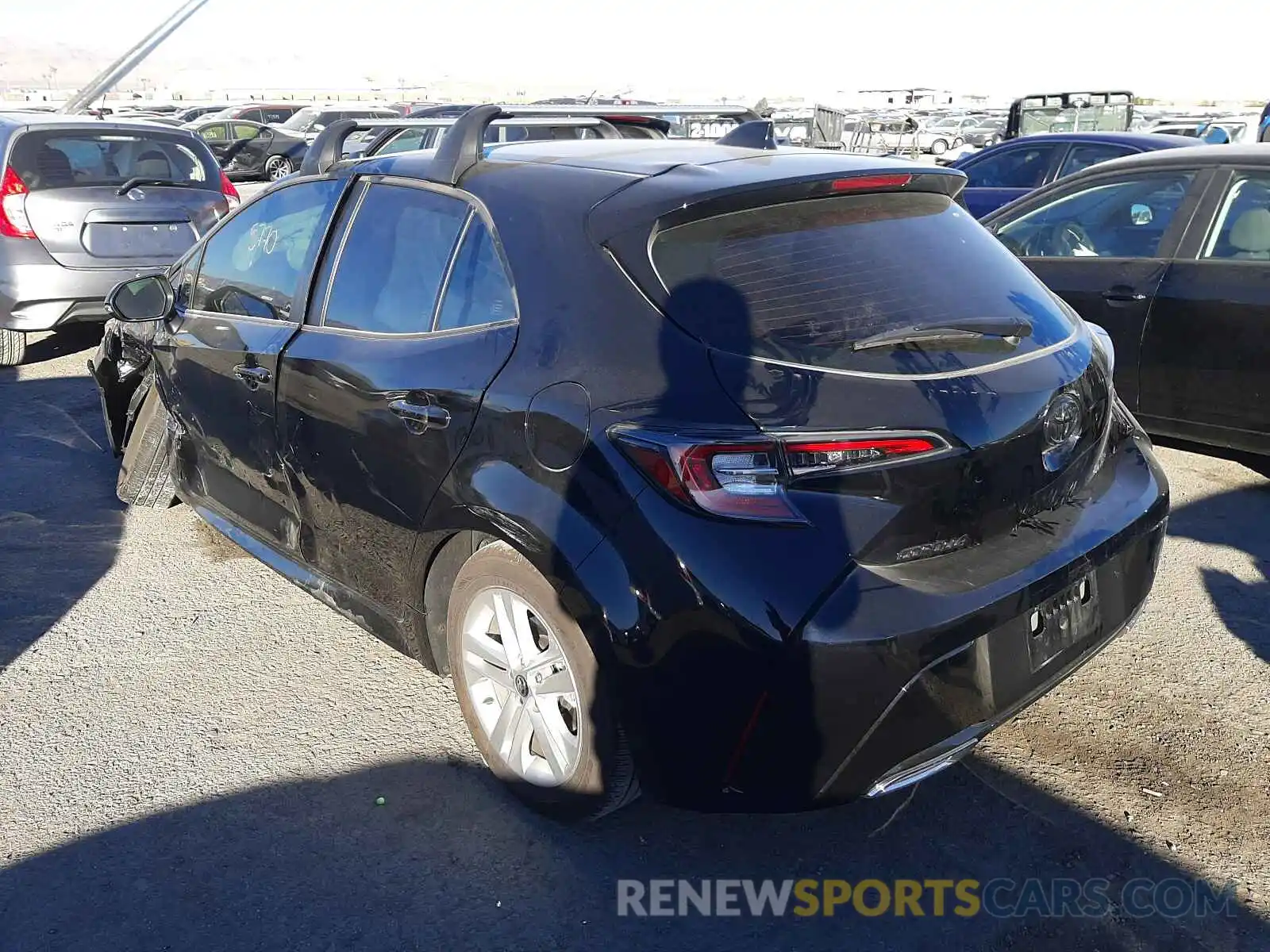 3 Photograph of a damaged car JTND4MBE7M3127589 TOYOTA COROLLA 2021