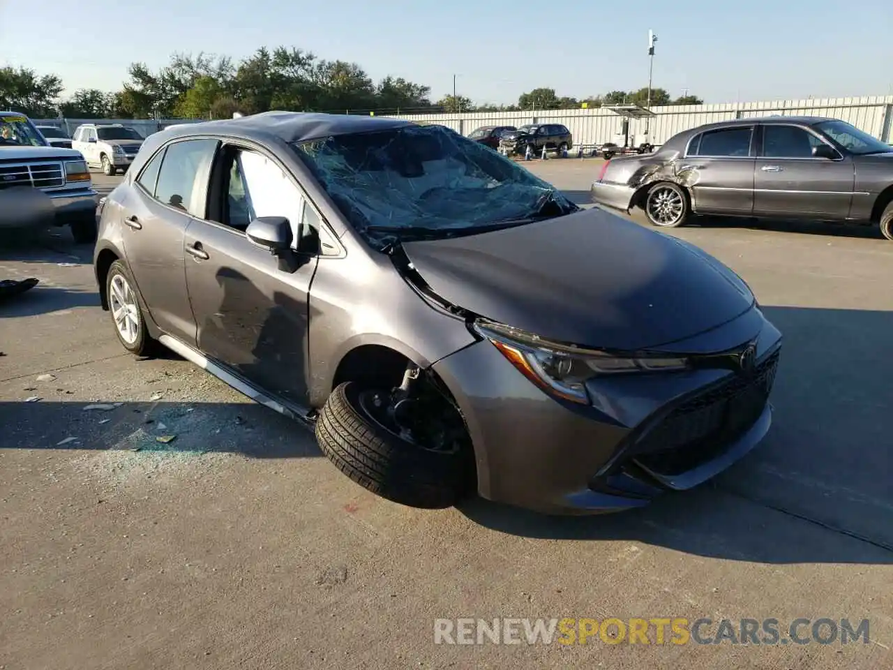 1 Photograph of a damaged car JTND4MBE7M3128516 TOYOTA COROLLA 2021