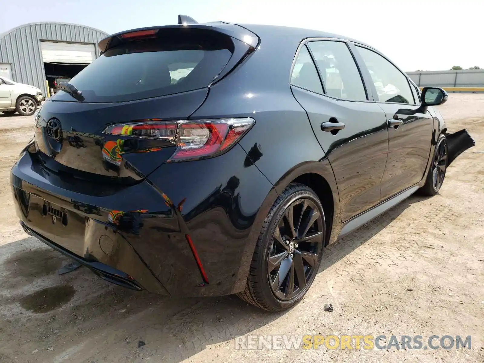 4 Photograph of a damaged car JTND4MBE7M3141007 TOYOTA COROLLA 2021