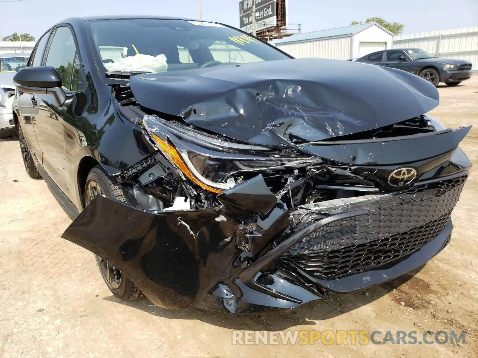 9 Photograph of a damaged car JTND4MBE7M3141007 TOYOTA COROLLA 2021