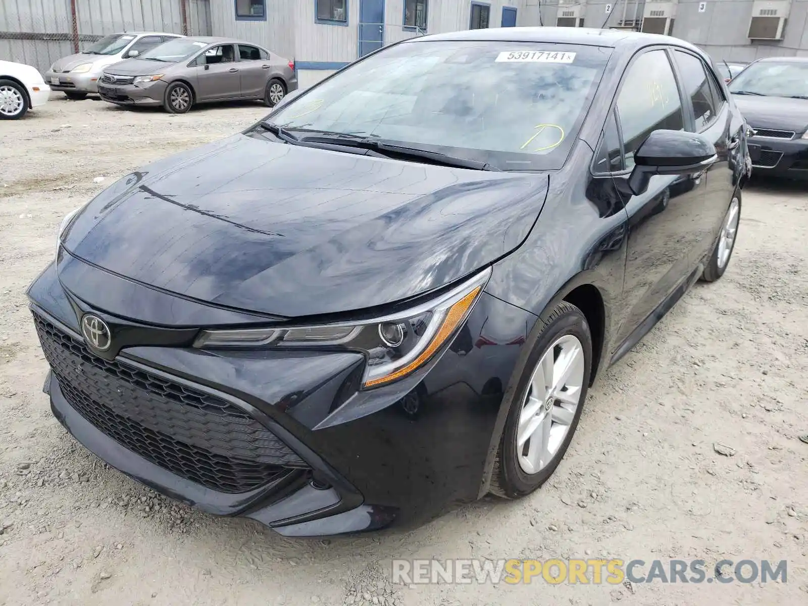 2 Photograph of a damaged car JTND4MBE8M3107612 TOYOTA COROLLA 2021