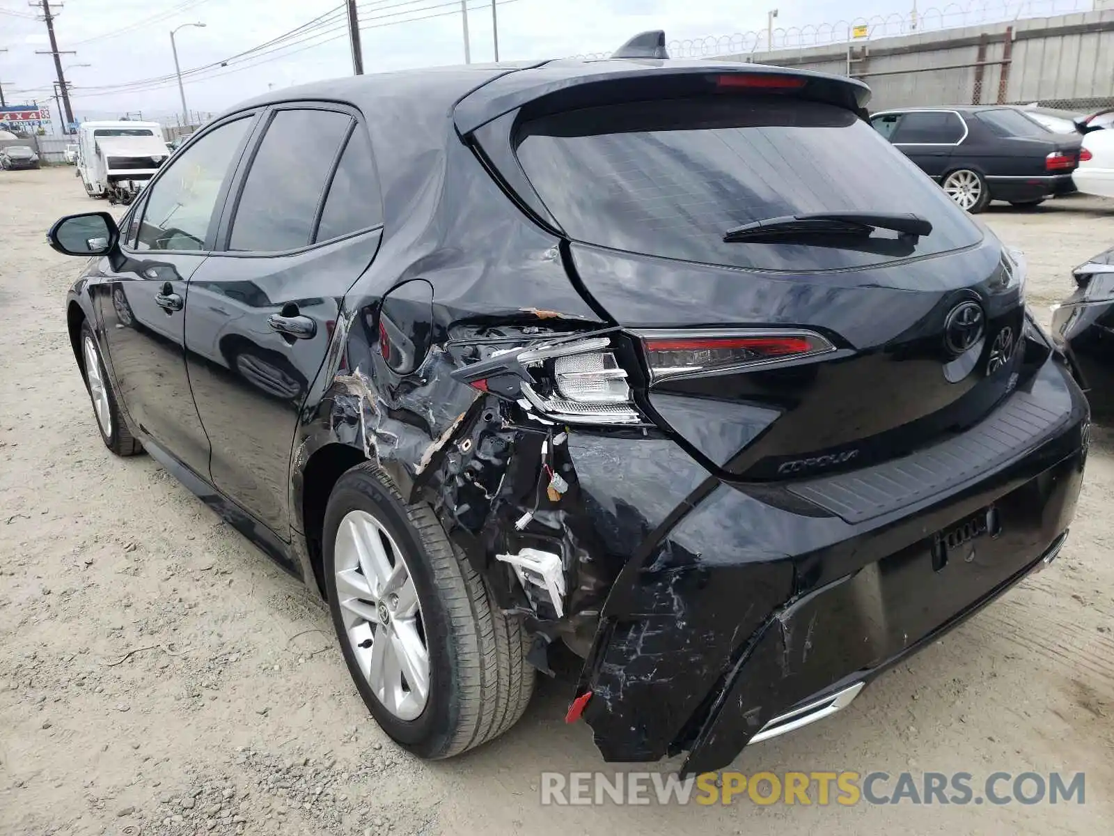 3 Photograph of a damaged car JTND4MBE8M3107612 TOYOTA COROLLA 2021