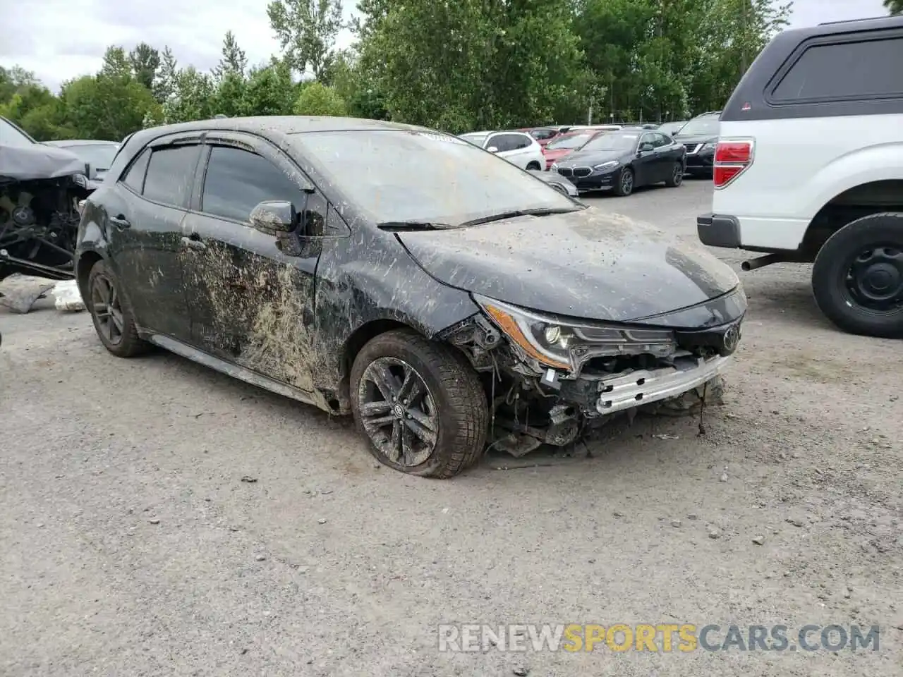 1 Photograph of a damaged car JTND4MBE8M3113670 TOYOTA COROLLA 2021