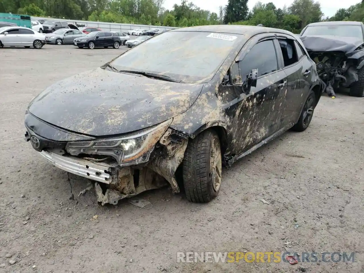 2 Photograph of a damaged car JTND4MBE8M3113670 TOYOTA COROLLA 2021