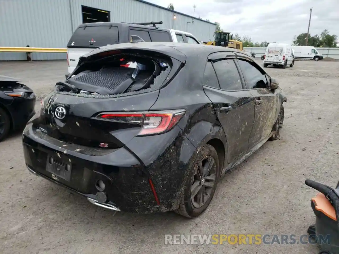 4 Photograph of a damaged car JTND4MBE8M3113670 TOYOTA COROLLA 2021