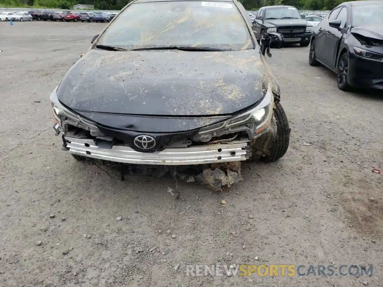 9 Photograph of a damaged car JTND4MBE8M3113670 TOYOTA COROLLA 2021