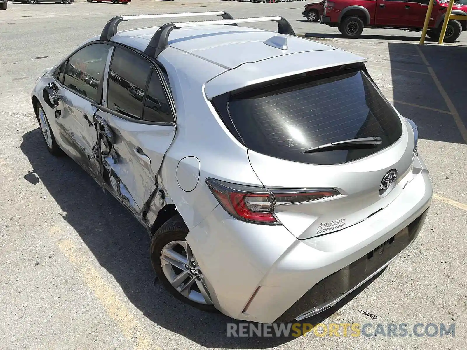 3 Photograph of a damaged car JTND4MBE8M3122305 TOYOTA COROLLA 2021