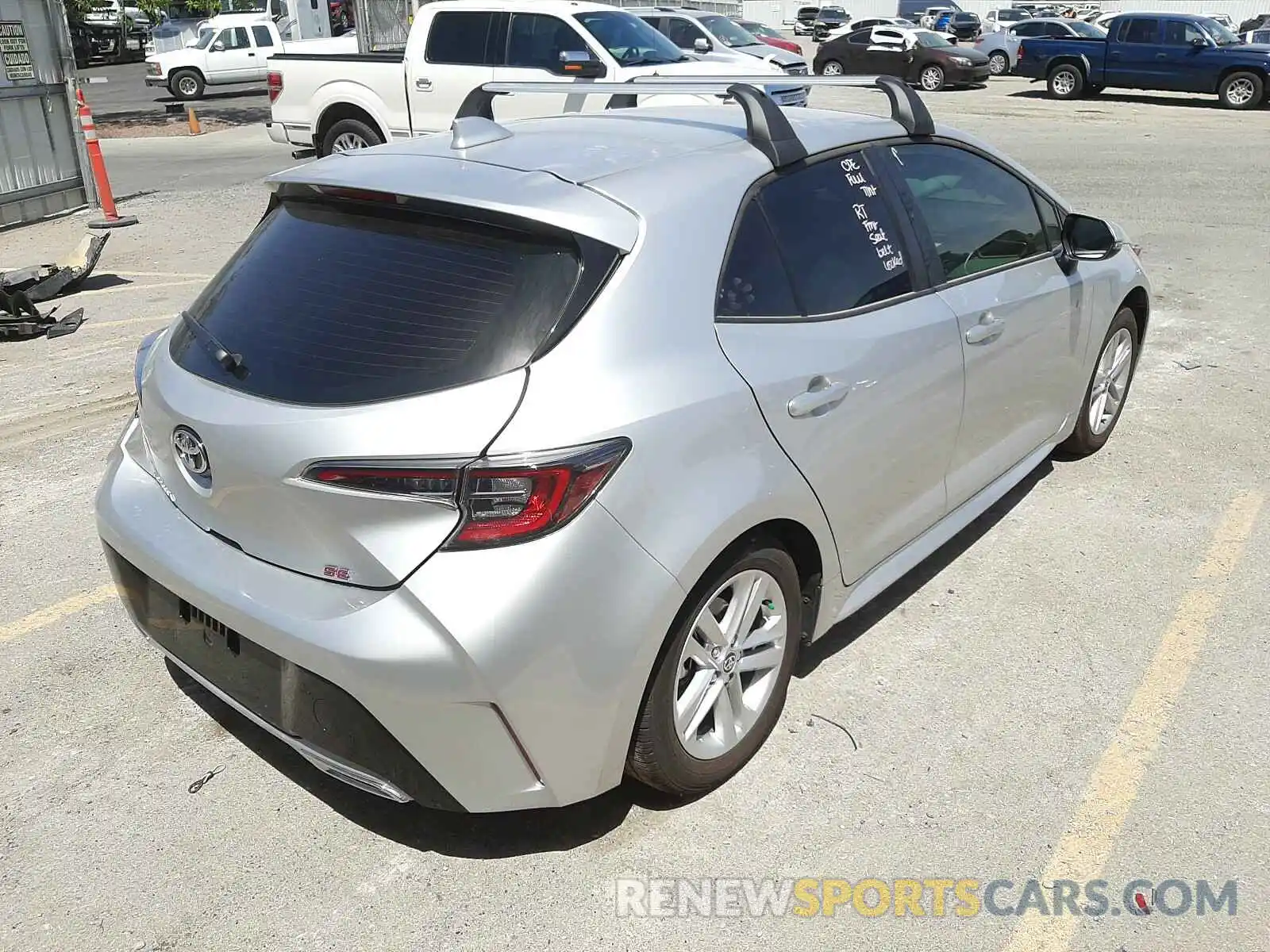 4 Photograph of a damaged car JTND4MBE8M3122305 TOYOTA COROLLA 2021