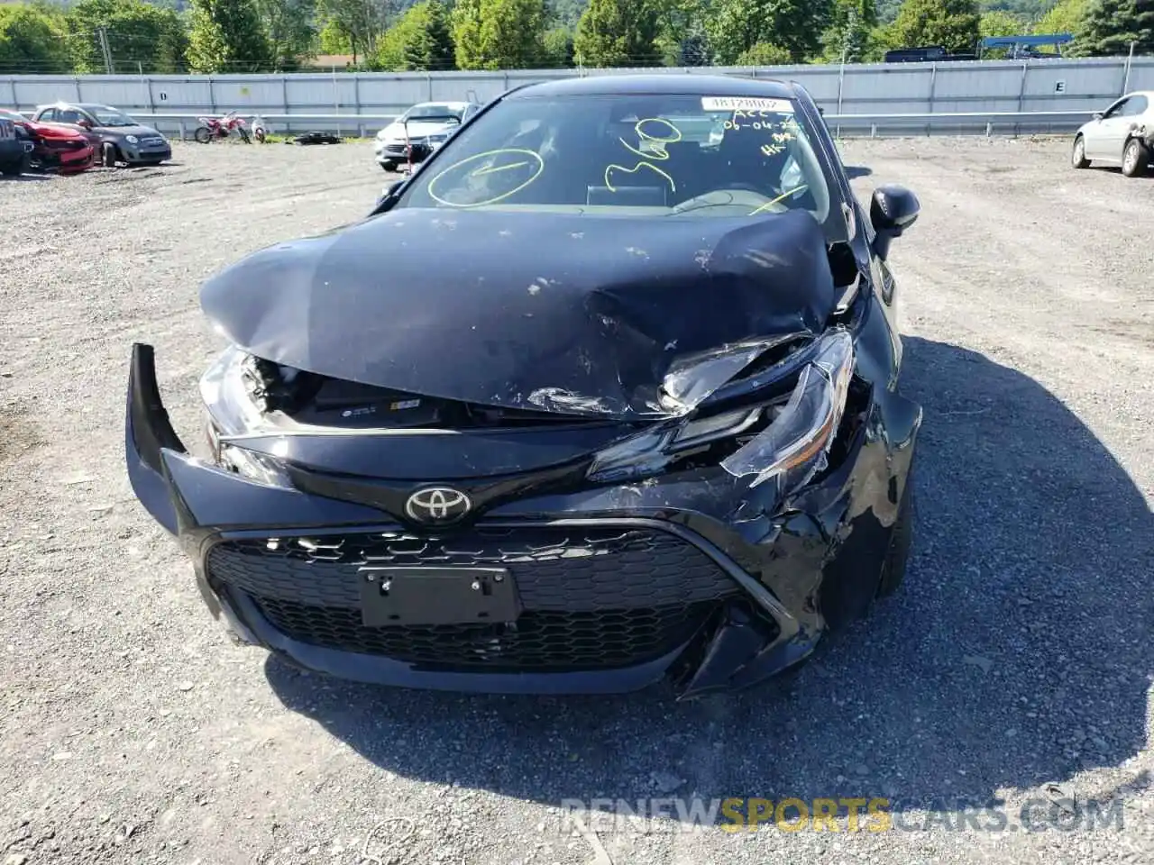 9 Photograph of a damaged car JTND4MBE8M3139640 TOYOTA COROLLA 2021