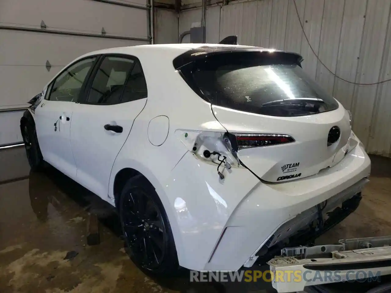 3 Photograph of a damaged car JTND4MBE8M3142666 TOYOTA COROLLA 2021