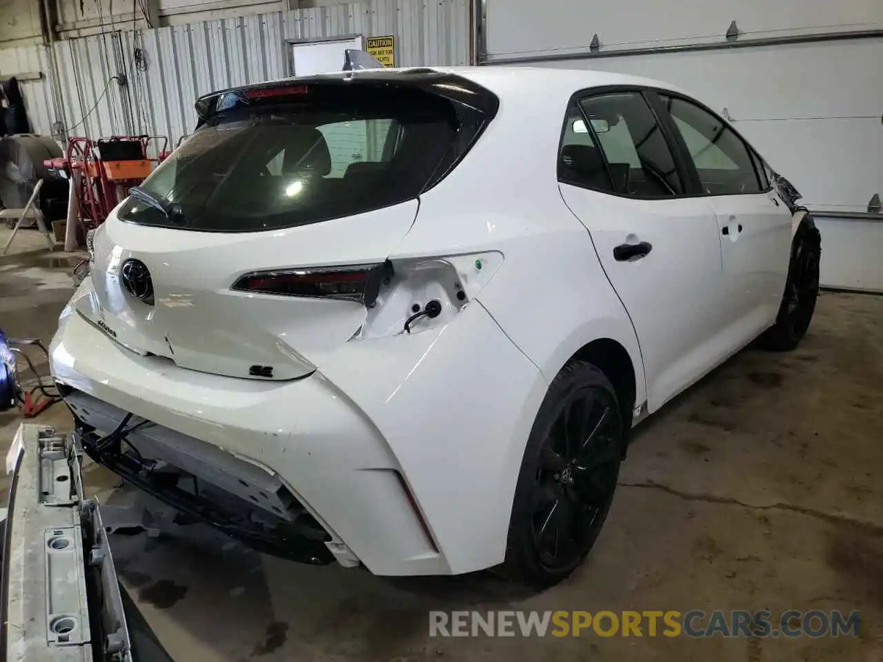 4 Photograph of a damaged car JTND4MBE8M3142666 TOYOTA COROLLA 2021