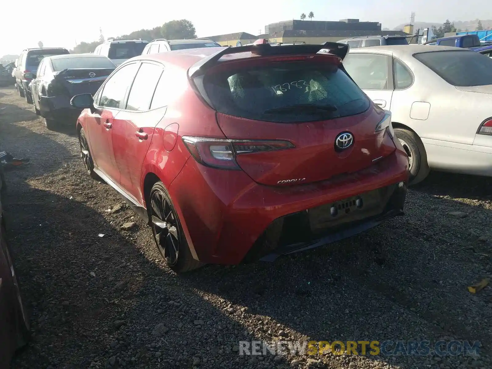 3 Photograph of a damaged car JTND4MBE9M3105738 TOYOTA COROLLA 2021