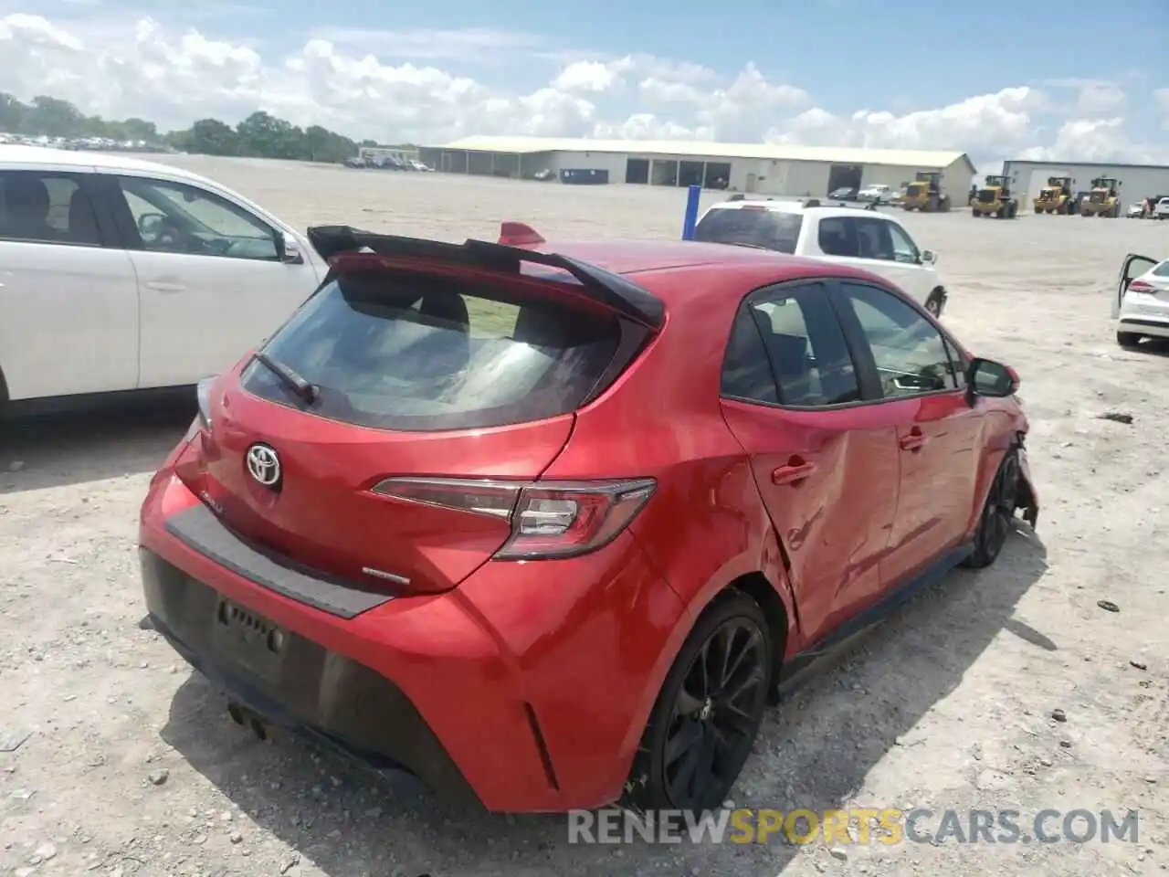 4 Photograph of a damaged car JTND4MBE9M3106808 TOYOTA COROLLA 2021