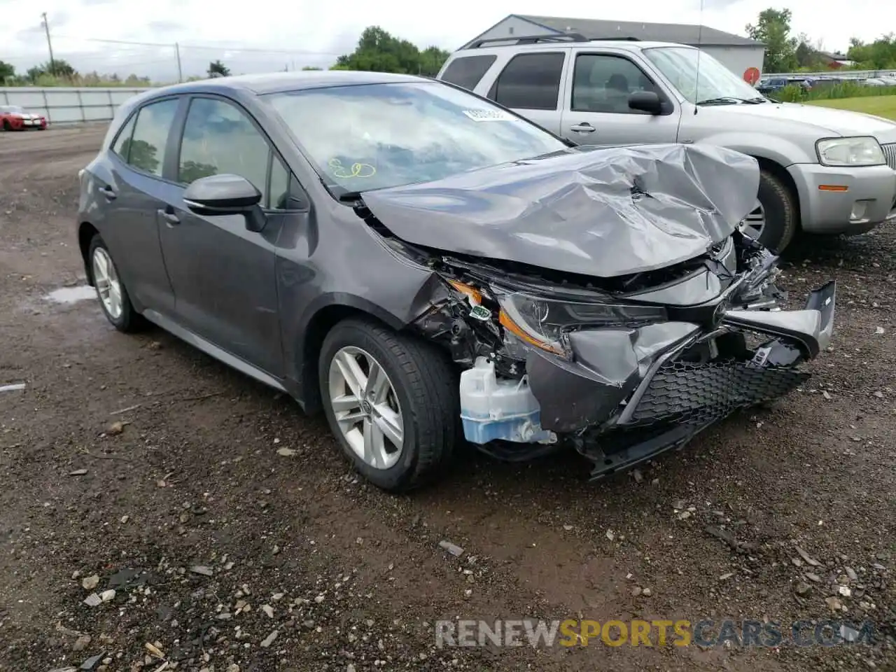 1 Photograph of a damaged car JTND4MBE9M3108039 TOYOTA COROLLA 2021