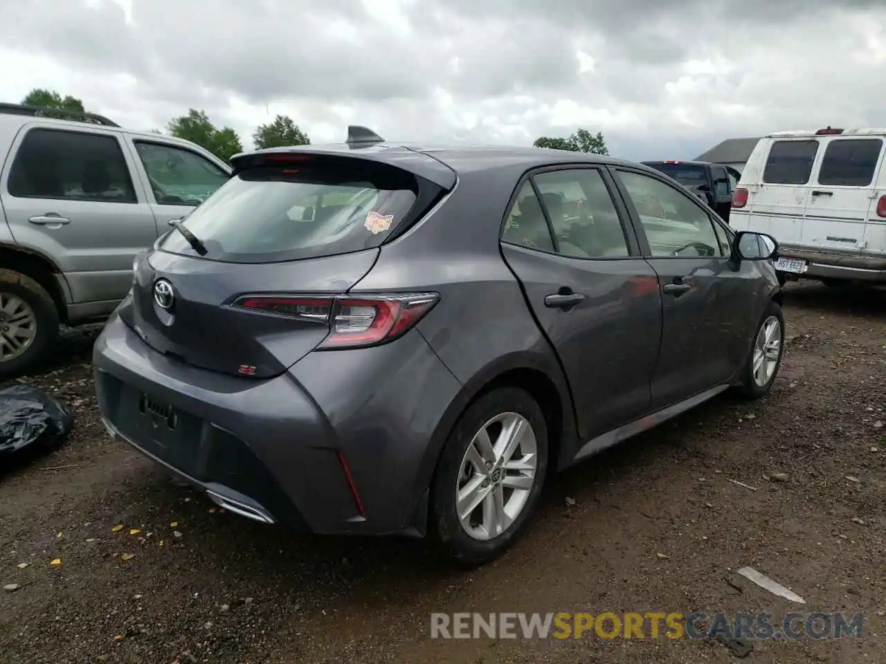 4 Photograph of a damaged car JTND4MBE9M3108039 TOYOTA COROLLA 2021