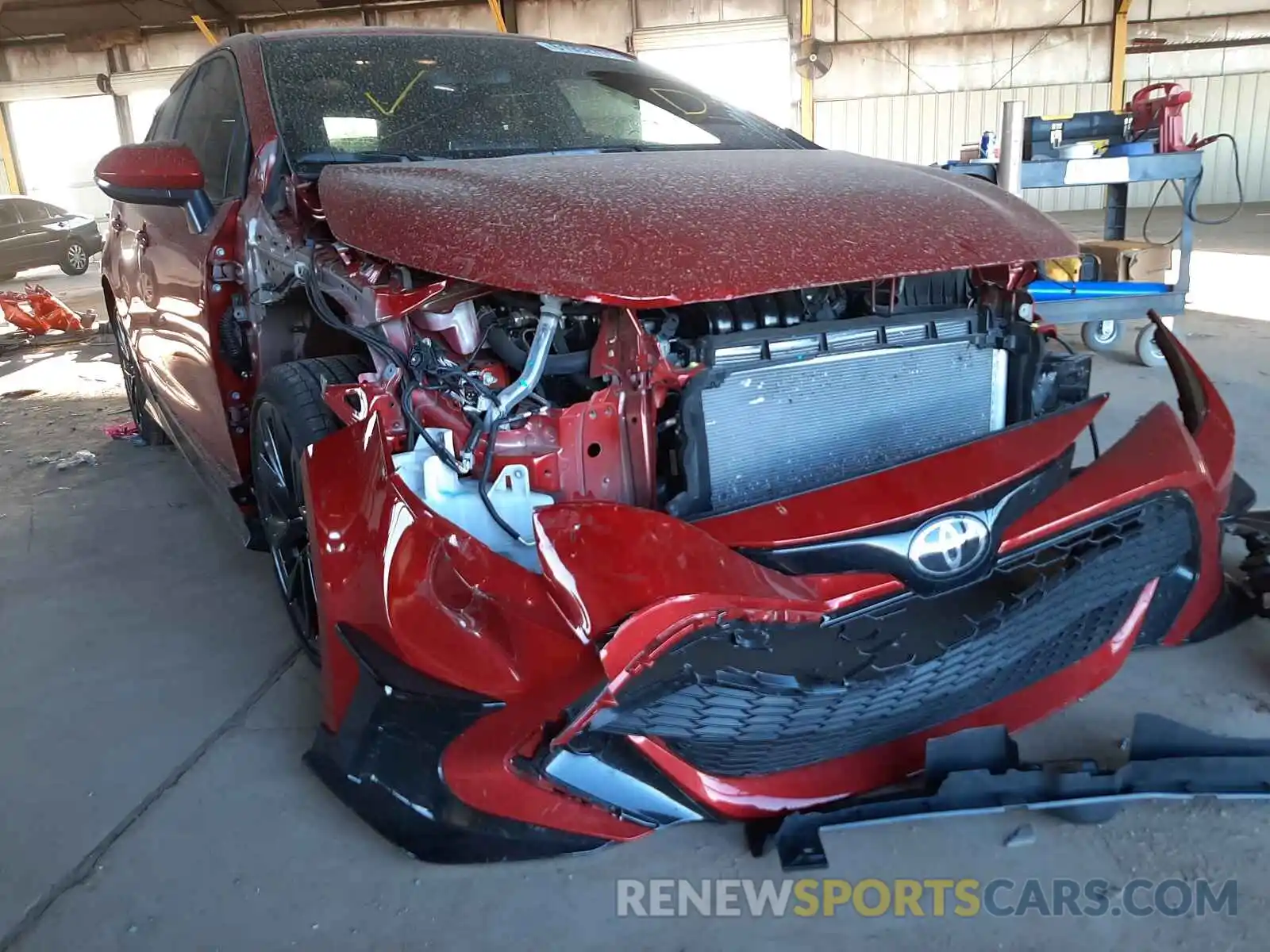 9 Photograph of a damaged car JTND4MBE9M3109630 TOYOTA COROLLA 2021