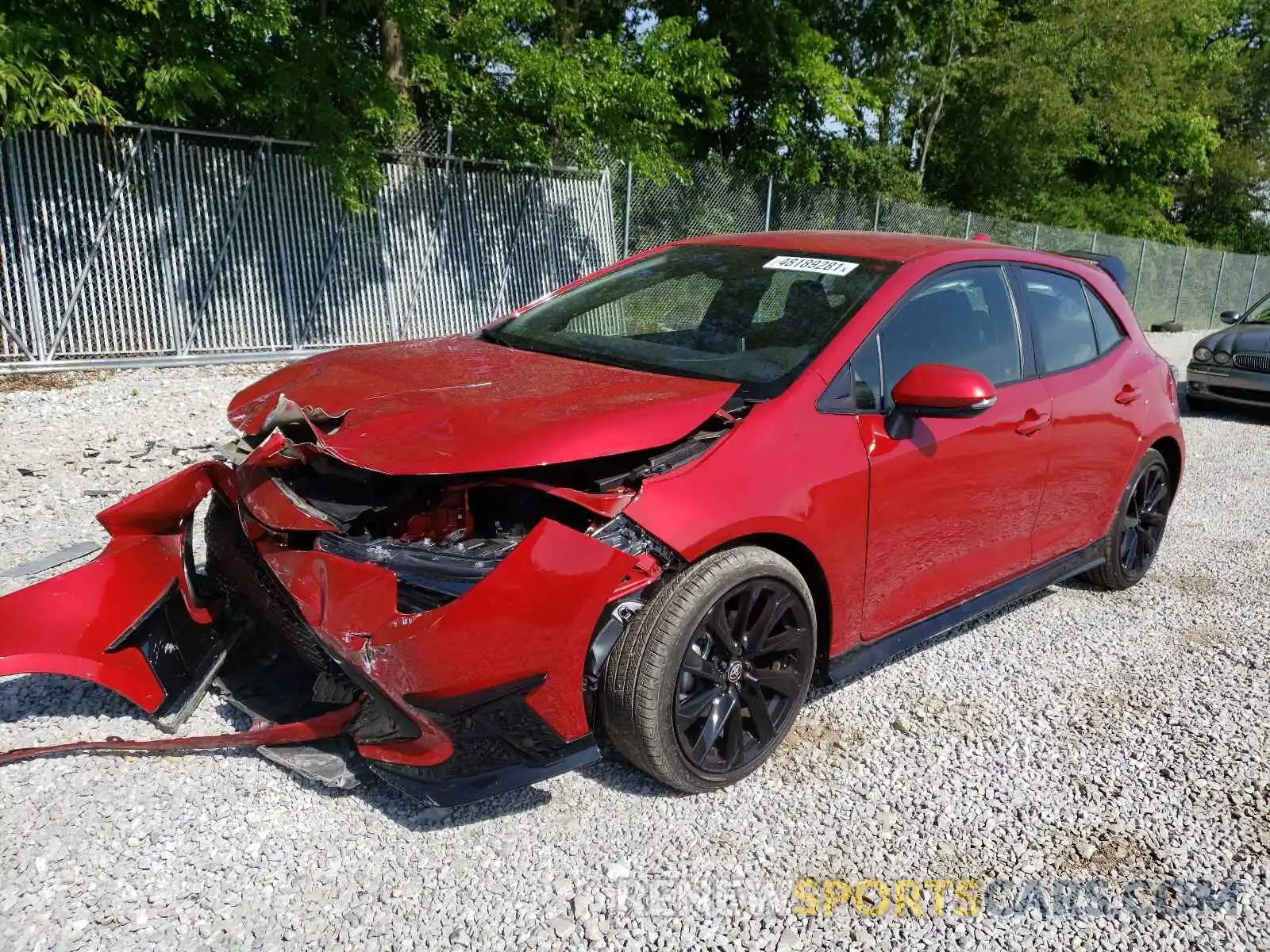 2 Photograph of a damaged car JTND4MBE9M3111572 TOYOTA COROLLA 2021