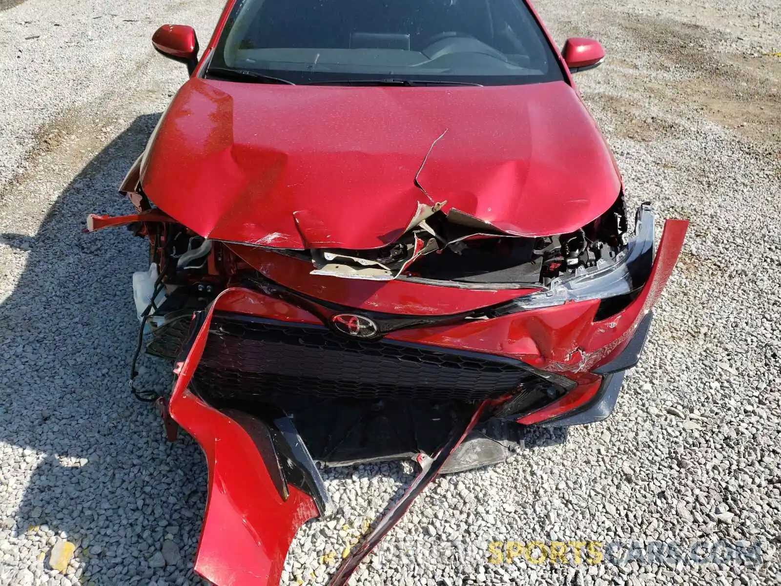 9 Photograph of a damaged car JTND4MBE9M3111572 TOYOTA COROLLA 2021