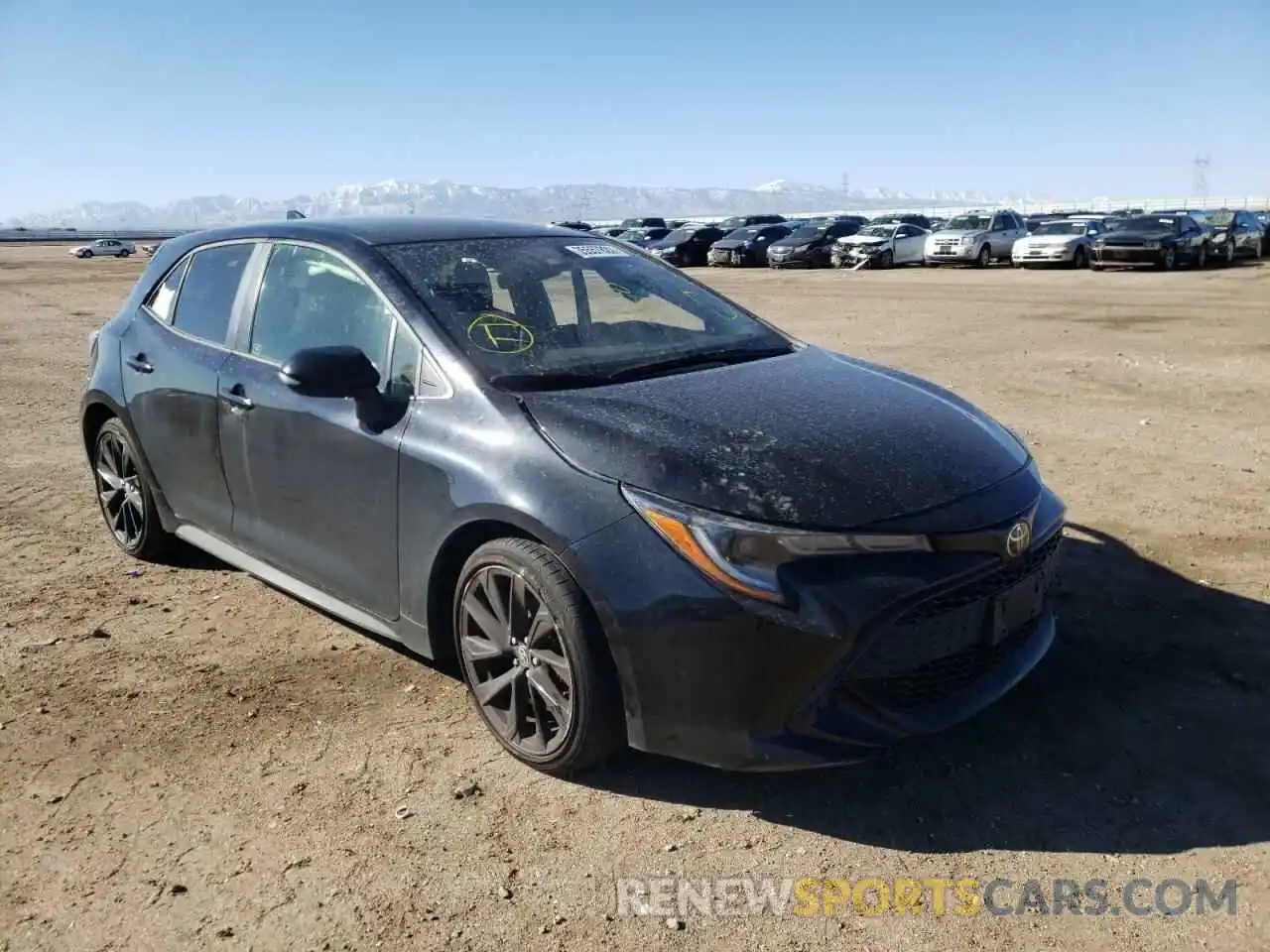 1 Photograph of a damaged car JTND4MBE9M3112124 TOYOTA COROLLA 2021