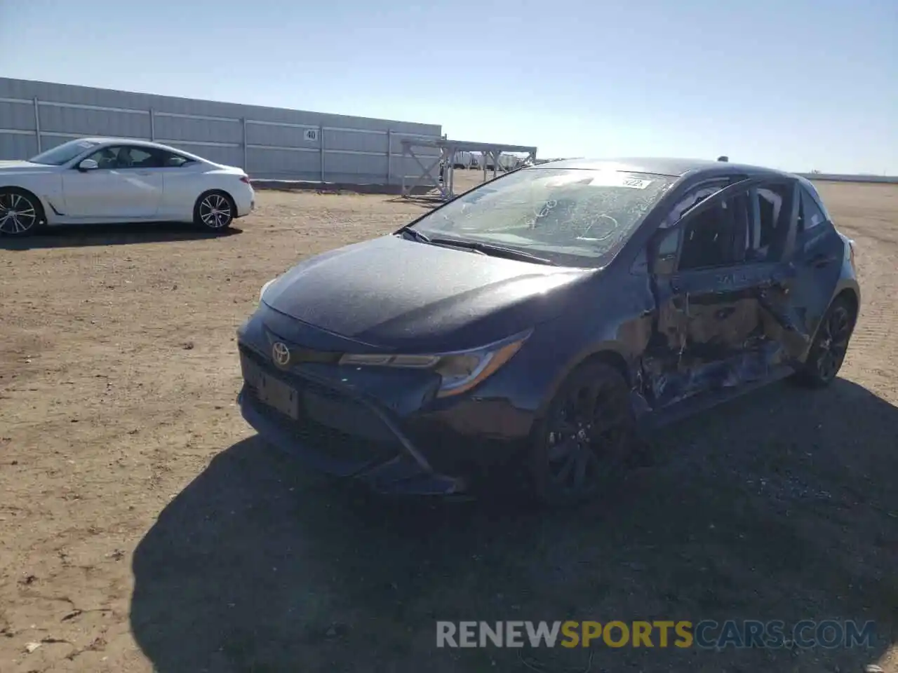 2 Photograph of a damaged car JTND4MBE9M3112124 TOYOTA COROLLA 2021