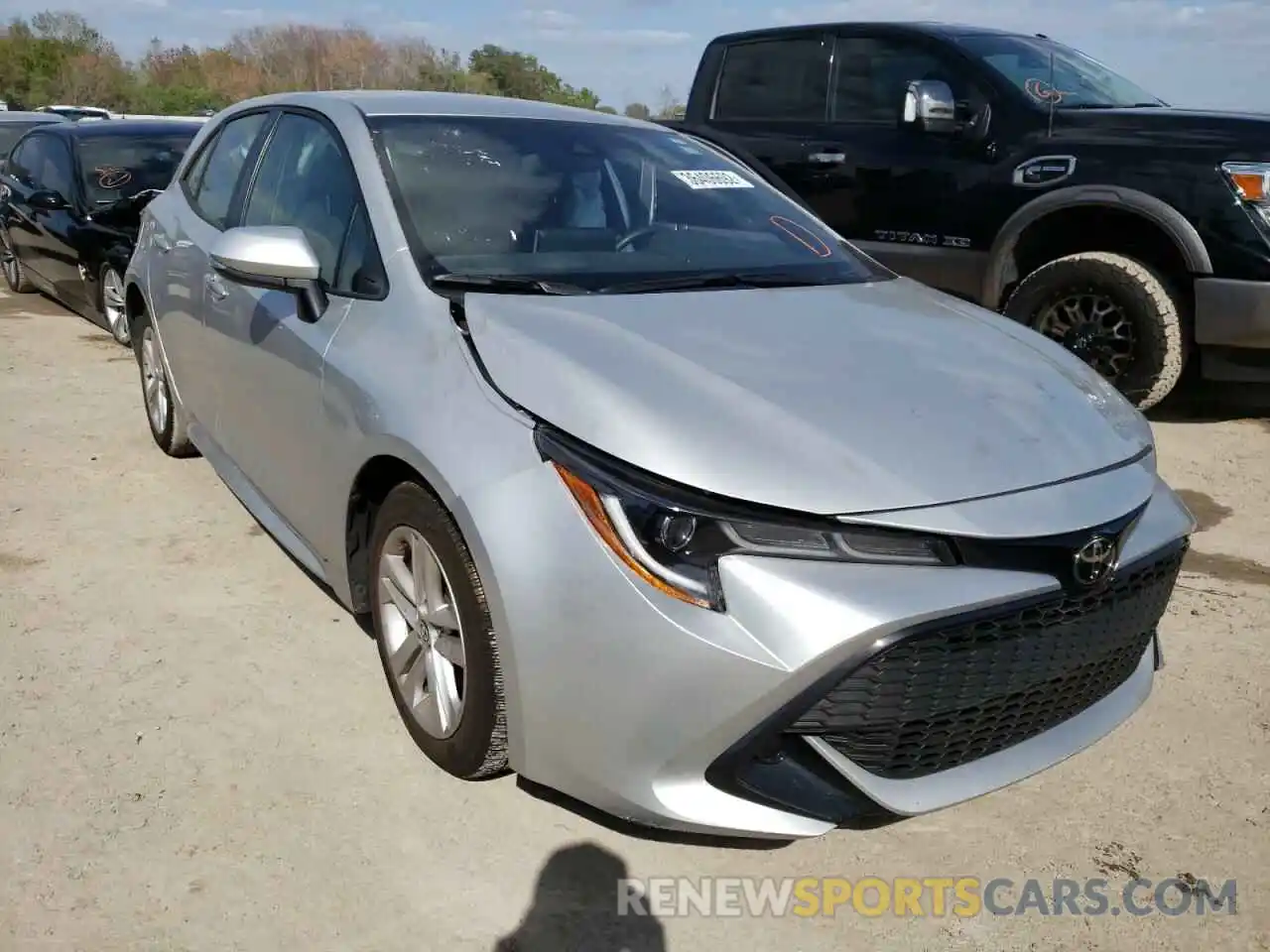 1 Photograph of a damaged car JTND4MBE9M3114648 TOYOTA COROLLA 2021