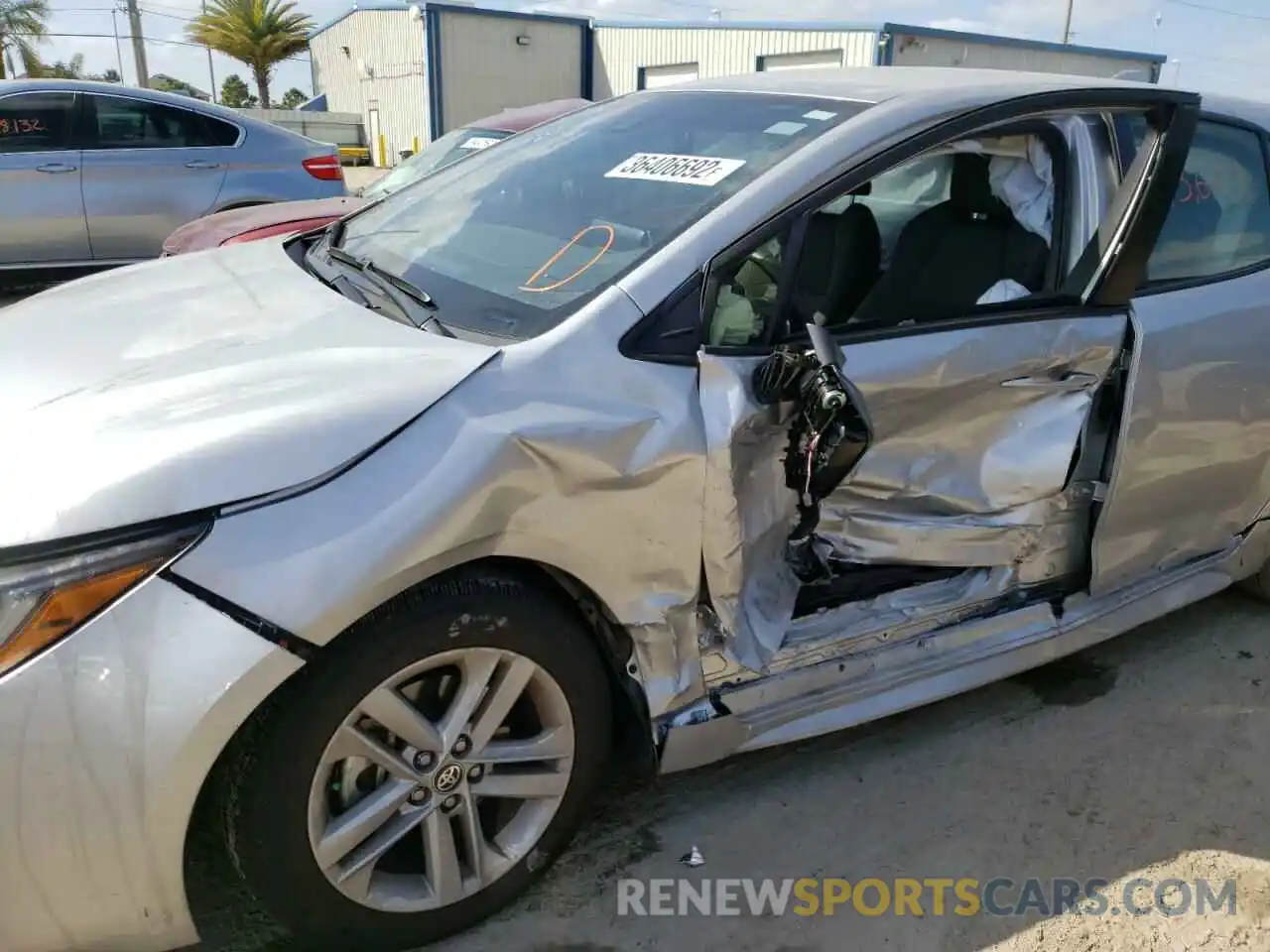 9 Photograph of a damaged car JTND4MBE9M3114648 TOYOTA COROLLA 2021