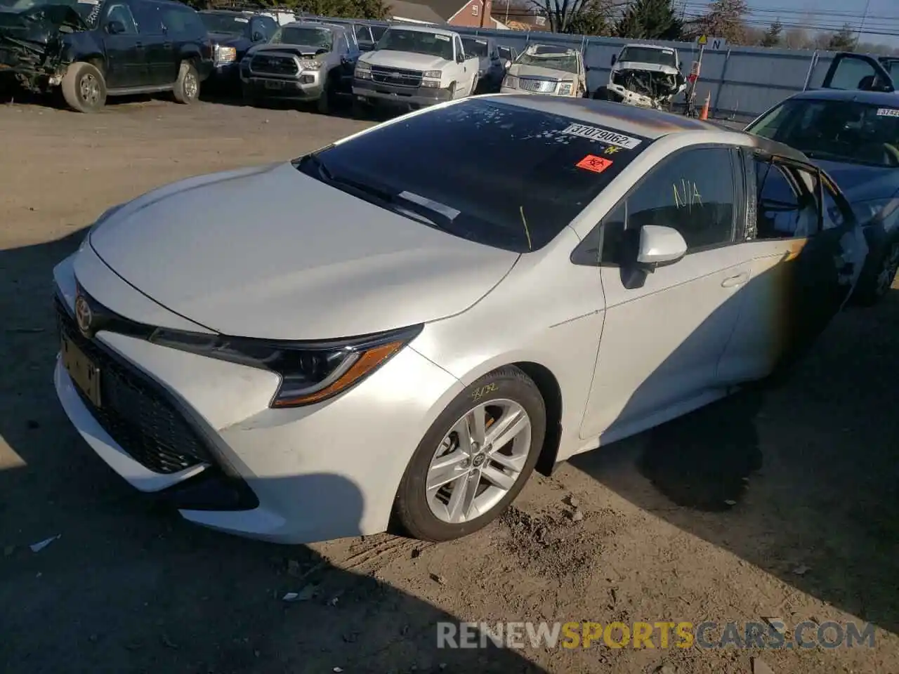 2 Photograph of a damaged car JTND4MBE9M3114682 TOYOTA COROLLA 2021