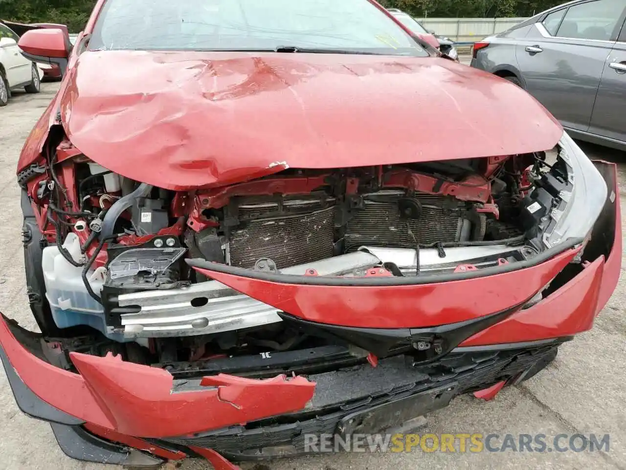 9 Photograph of a damaged car JTND4MBE9M3114701 TOYOTA COROLLA 2021