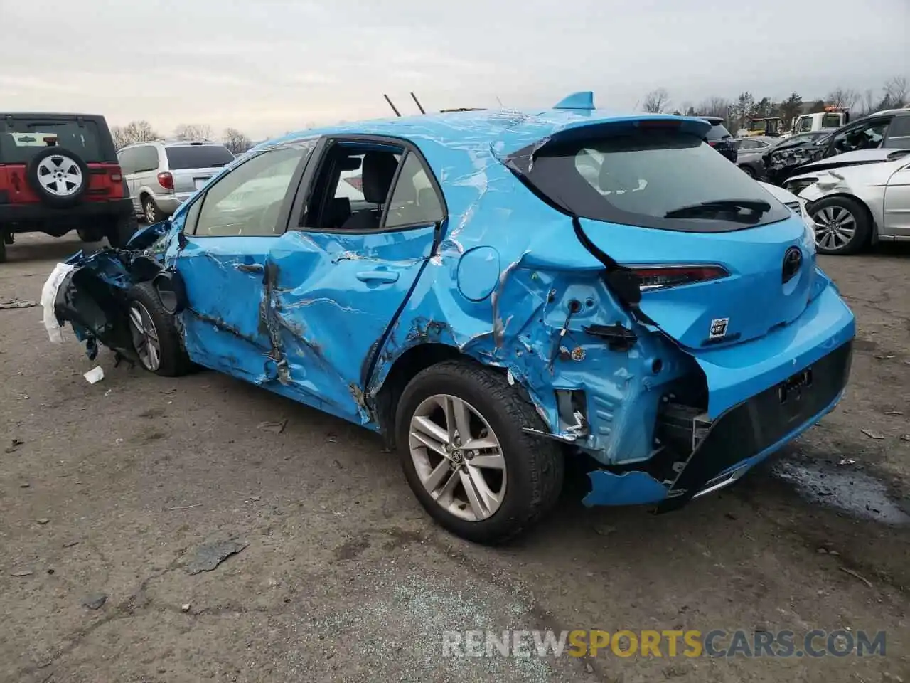 3 Photograph of a damaged car JTND4MBE9M3123835 TOYOTA COROLLA 2021