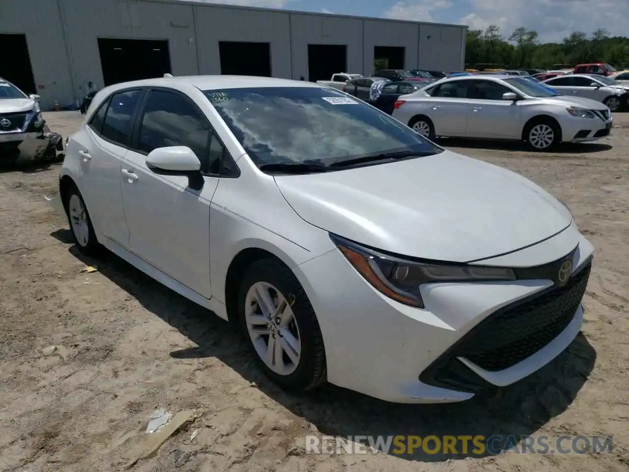 1 Photograph of a damaged car JTND4MBE9M3124659 TOYOTA COROLLA 2021