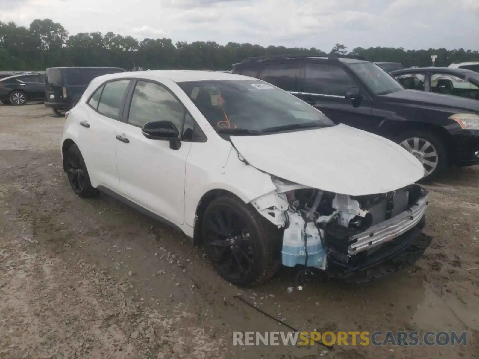 1 Photograph of a damaged car JTND4MBE9M3125990 TOYOTA COROLLA 2021