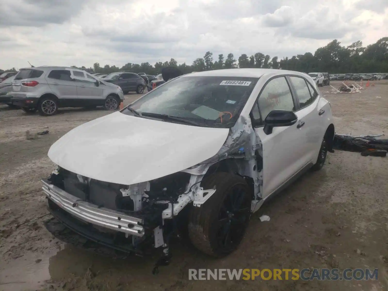 2 Photograph of a damaged car JTND4MBE9M3125990 TOYOTA COROLLA 2021