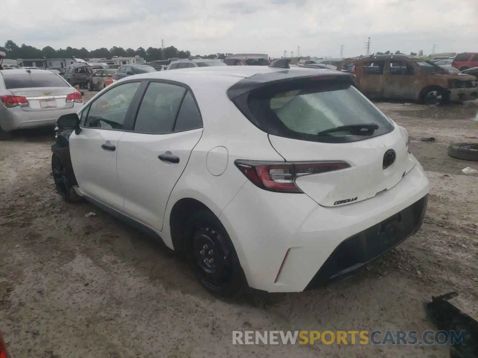 3 Photograph of a damaged car JTND4MBE9M3125990 TOYOTA COROLLA 2021