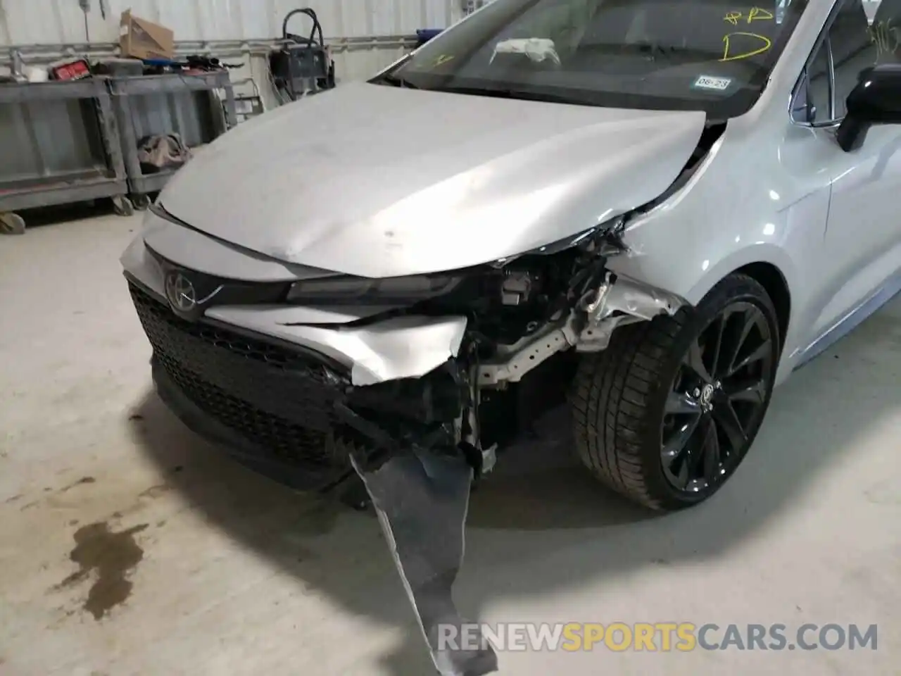 9 Photograph of a damaged car JTND4MBE9M3138688 TOYOTA COROLLA 2021