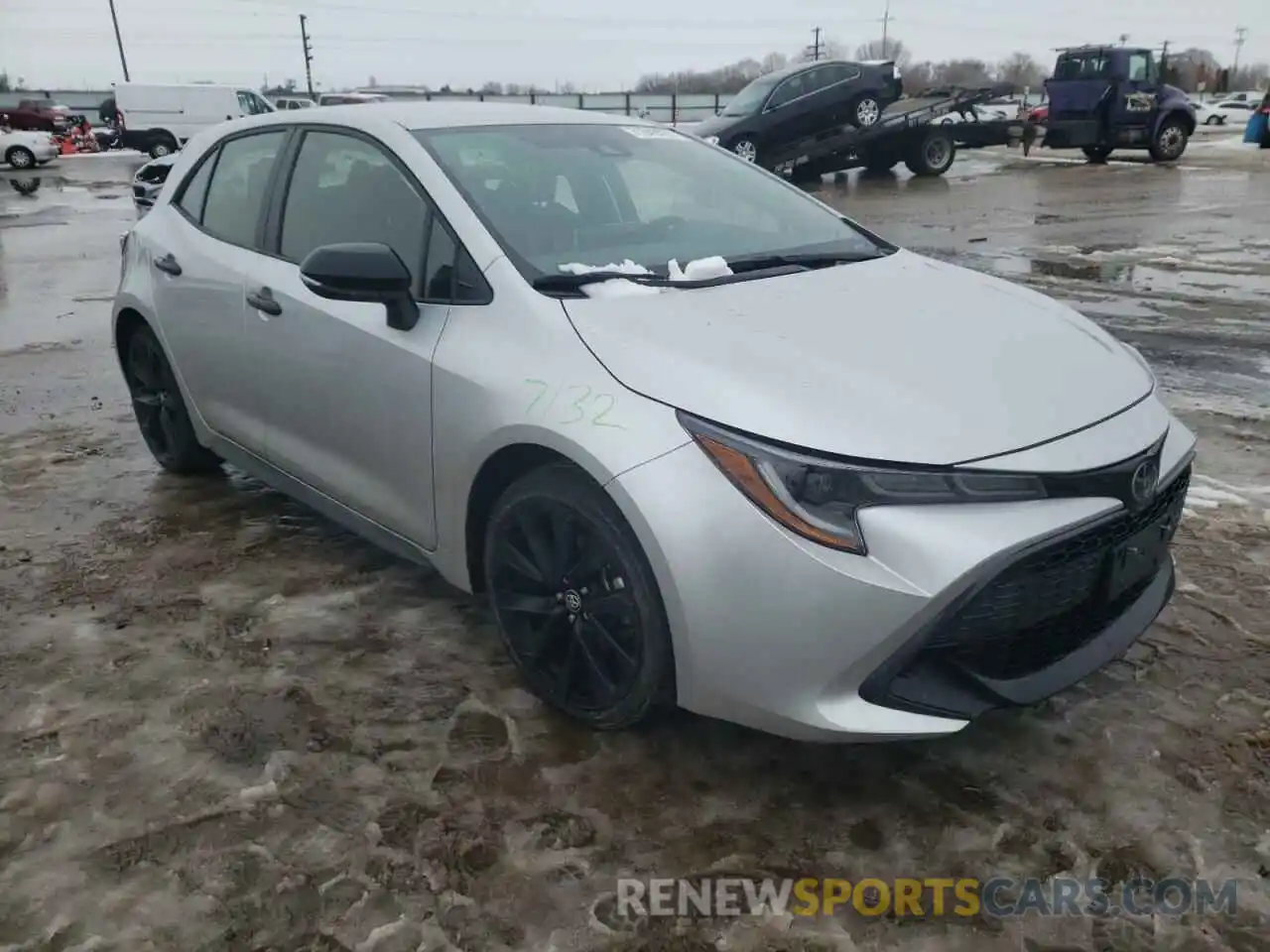 1 Photograph of a damaged car JTND4MBE9M3139890 TOYOTA COROLLA 2021