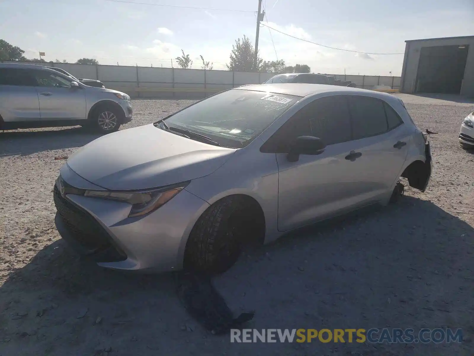 2 Photograph of a damaged car JTND4MBEXM3107952 TOYOTA COROLLA 2021