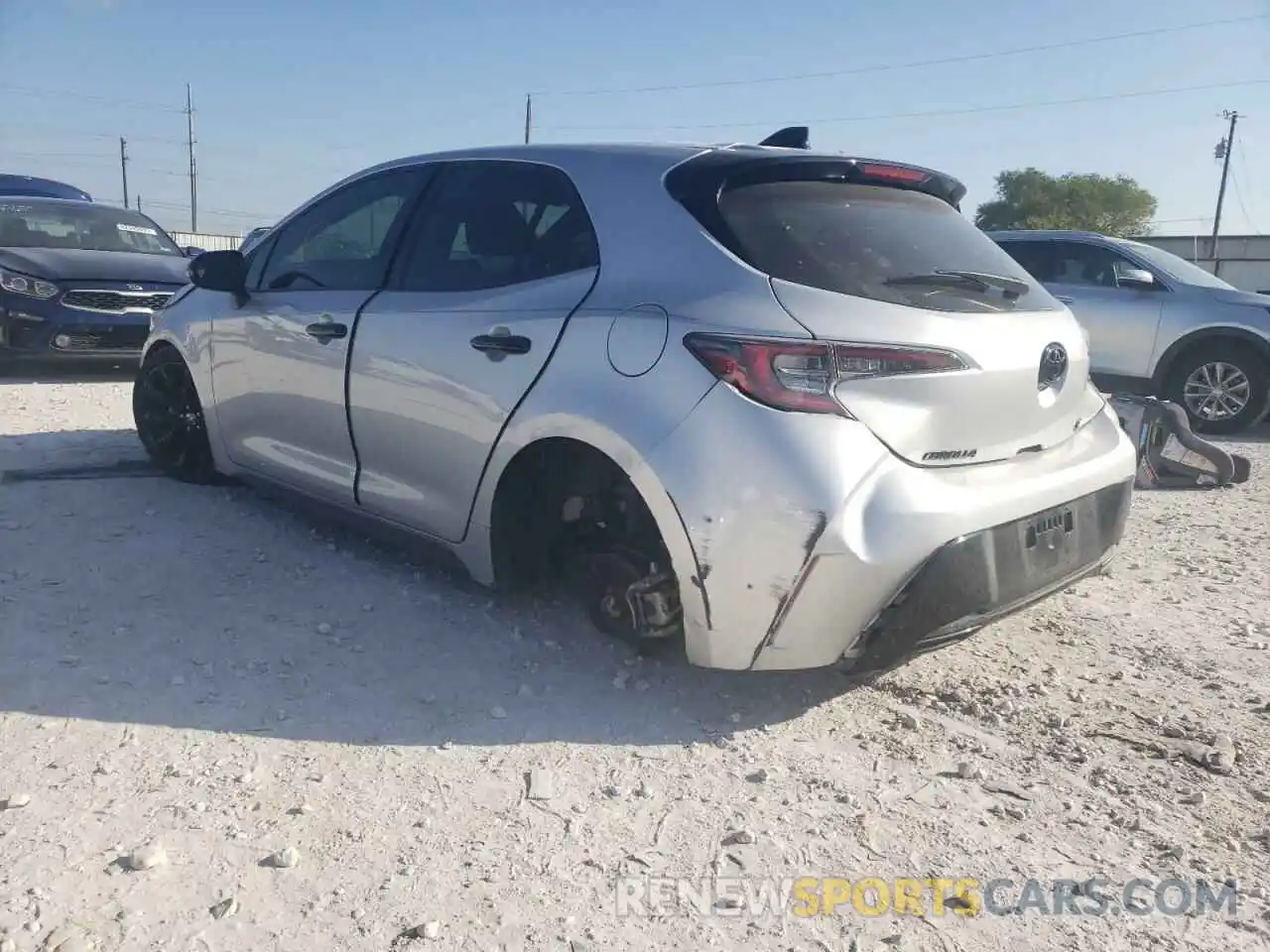 3 Photograph of a damaged car JTND4MBEXM3107952 TOYOTA COROLLA 2021