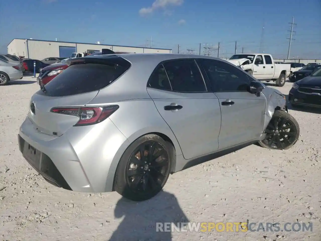 4 Photograph of a damaged car JTND4MBEXM3107952 TOYOTA COROLLA 2021