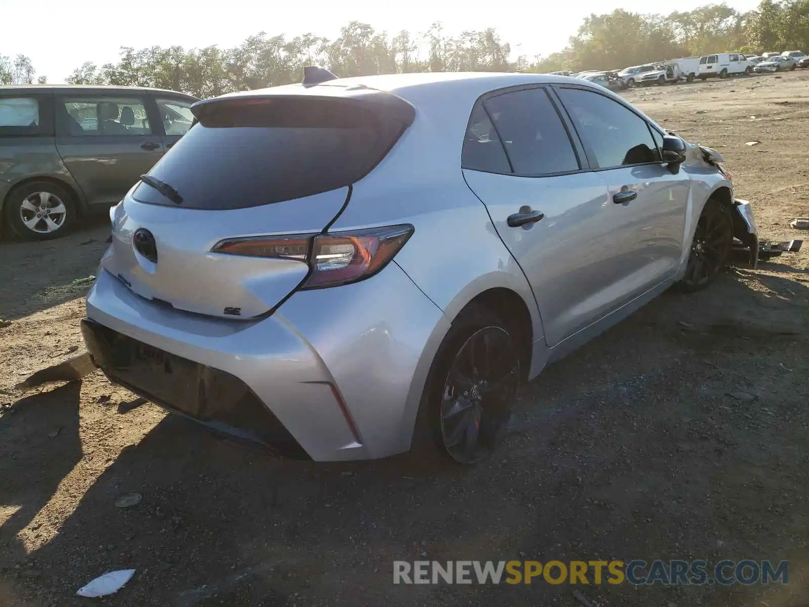 4 Photograph of a damaged car JTND4MBEXM3108857 TOYOTA COROLLA 2021