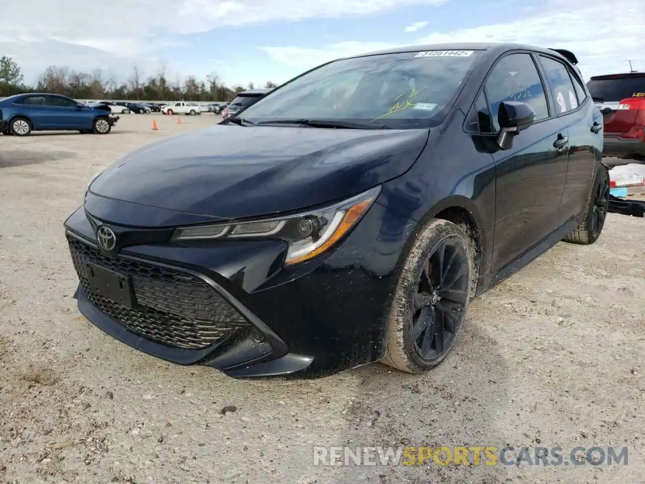 2 Photograph of a damaged car JTND4MBEXM3109734 TOYOTA COROLLA 2021