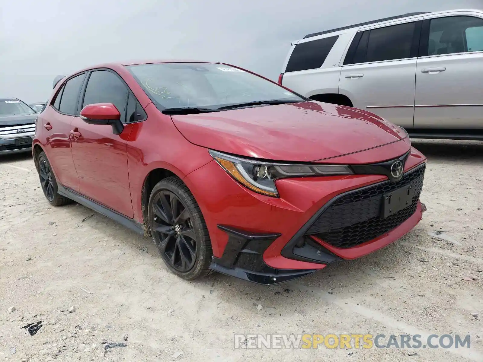 1 Photograph of a damaged car JTND4MBEXM3110365 TOYOTA COROLLA 2021